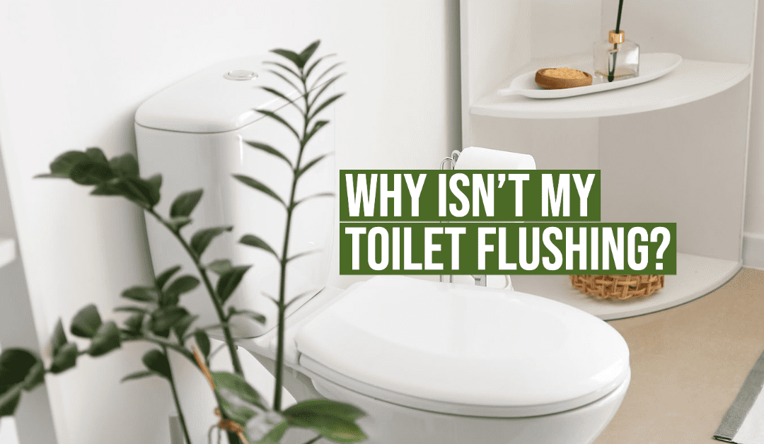 Why Isn’t My Toilet Flushing?