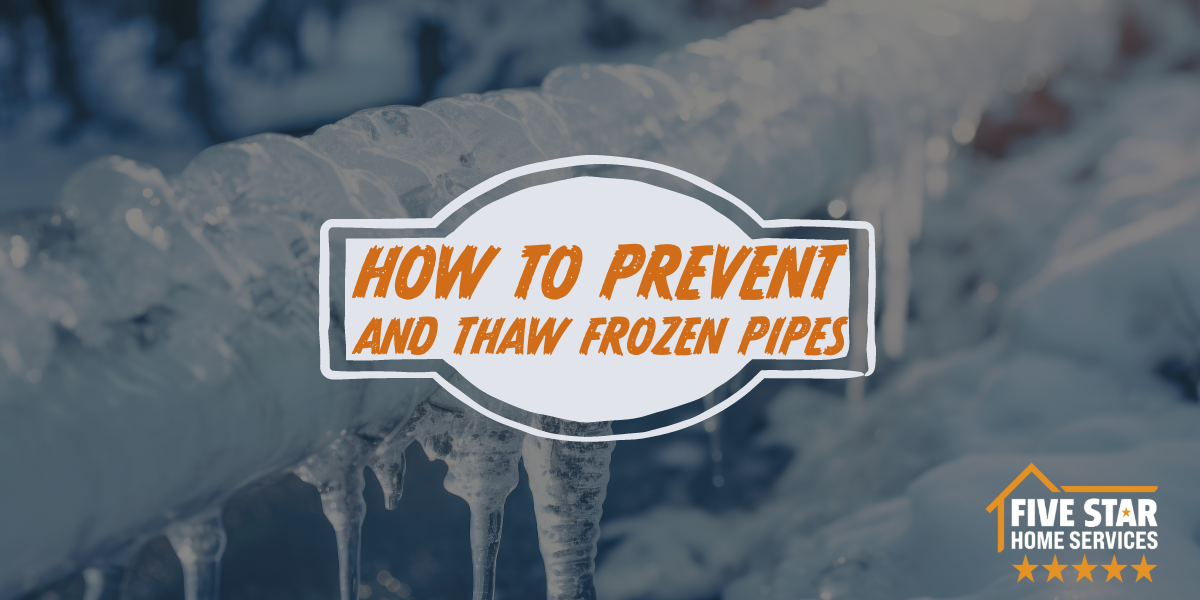 How to Prevent and Thaw Frozen Pipes
