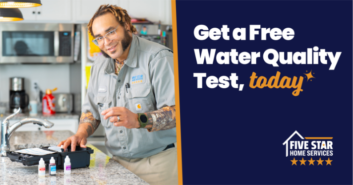 Get a free water quality test today!