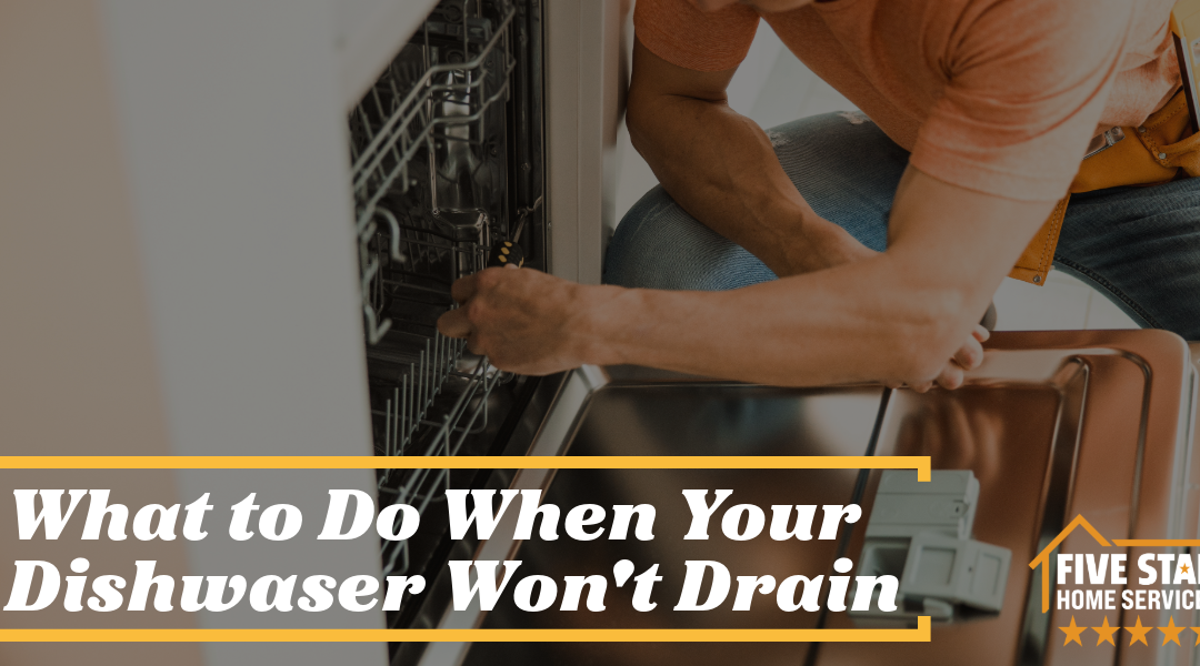 What to Do When Your Dishwasher Does Not Drain