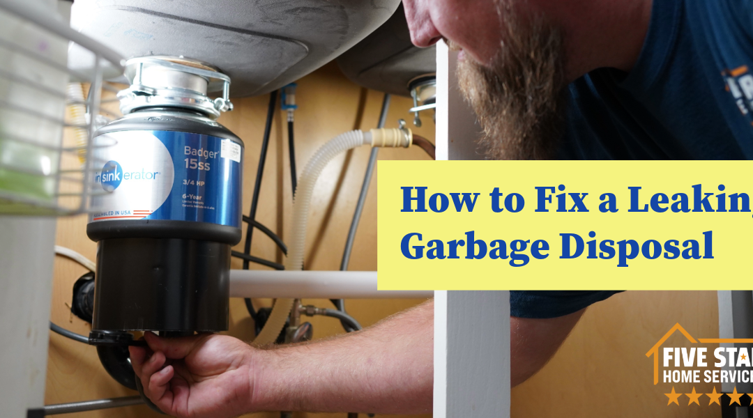 How to Fix a Leaking Garbage Disposal