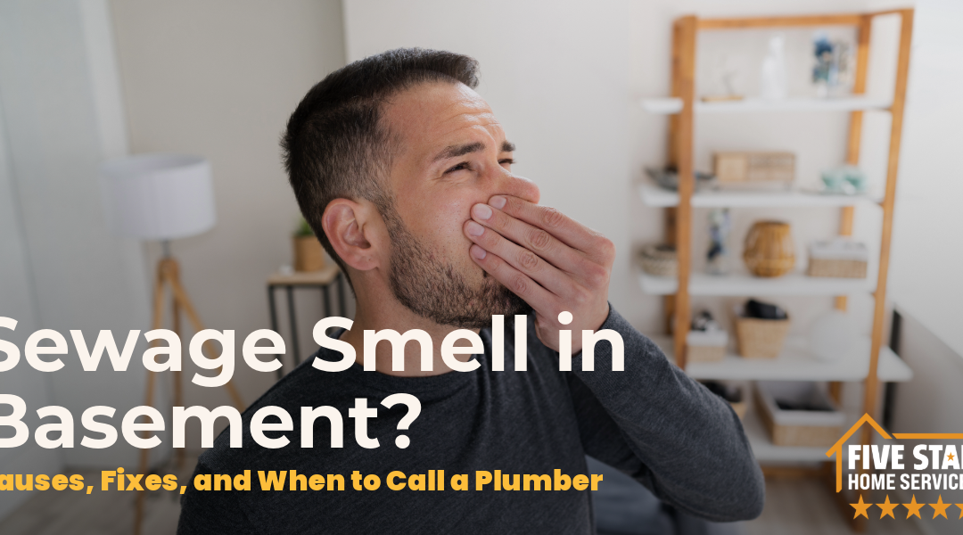 Sewage Smell in Basement? Causes, Fixes, and When to Call a Plumber