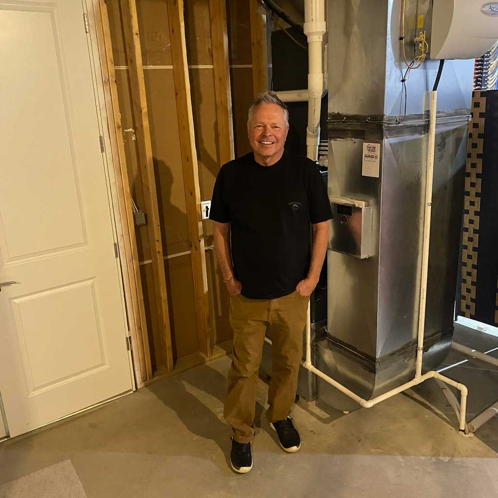 Mike Webb, HVAC Safety Inspection