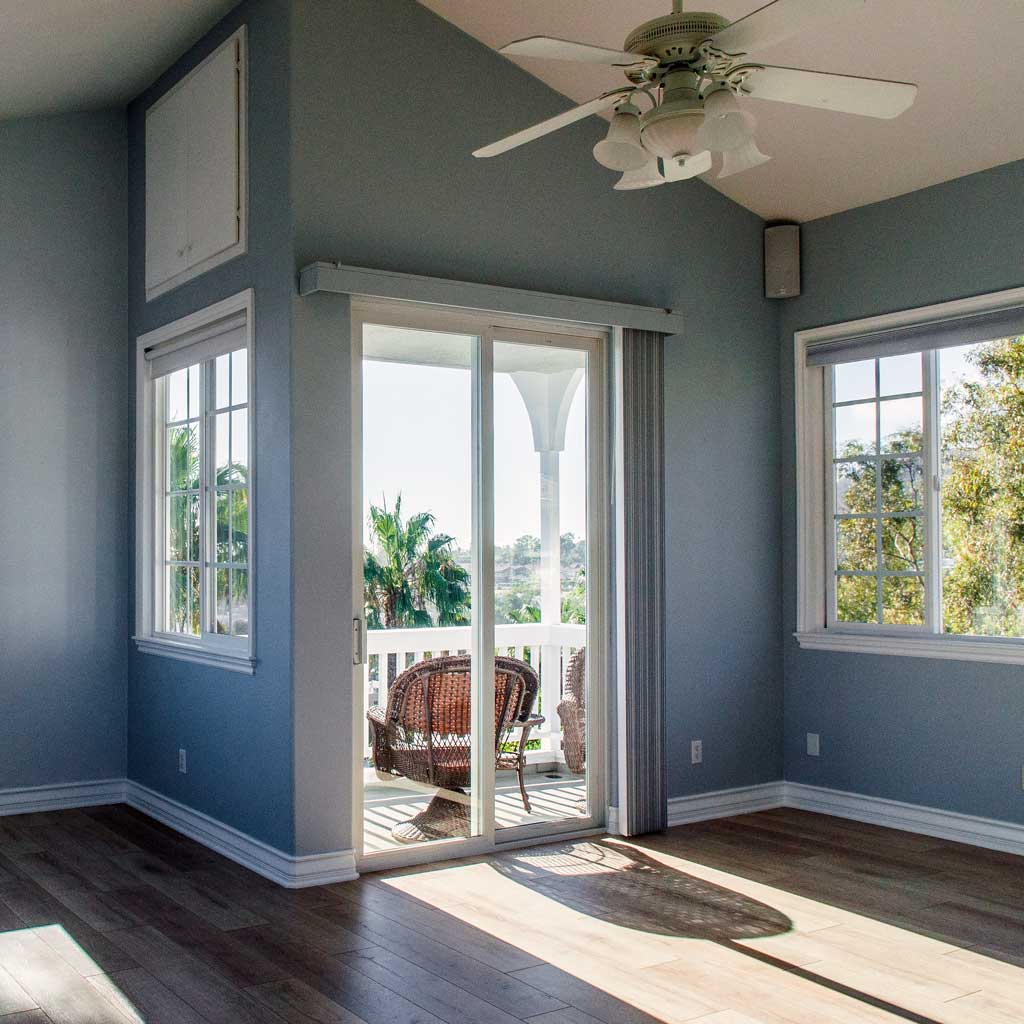 ceiling fan in room