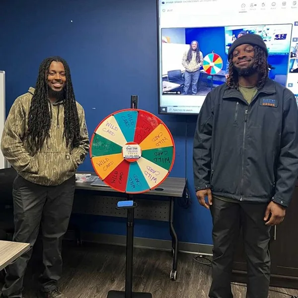 five star spin the wheel