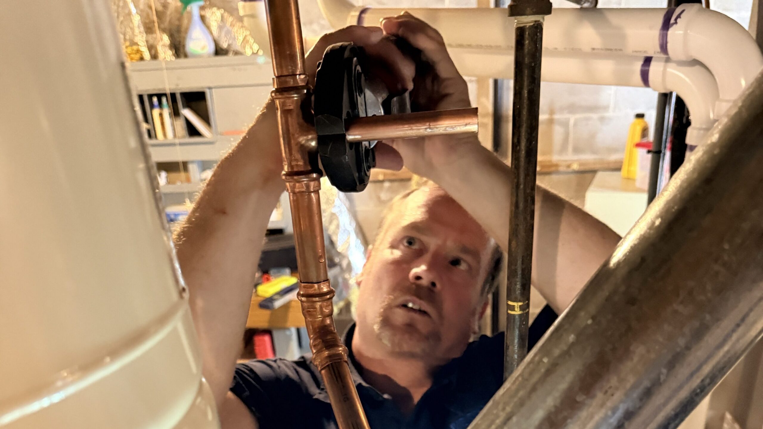 Saddle valve replacement