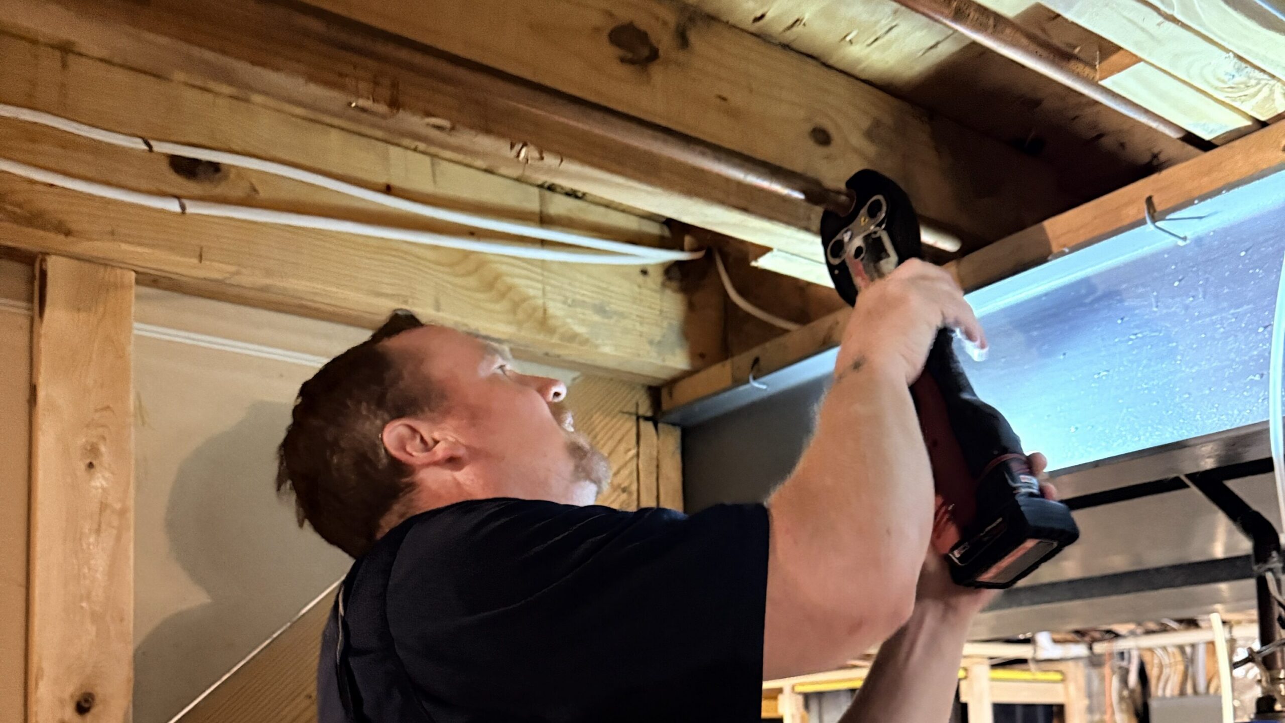 Saddle valve shutoff valve replacement